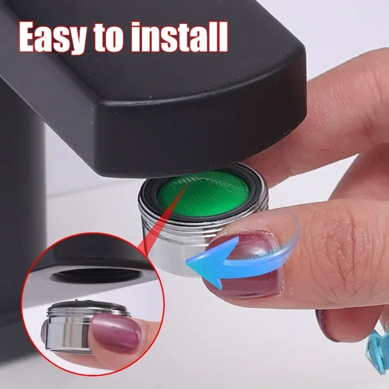 

1-20pcs M24/24mm splash proof faucet accessories, replaceable filters, mixing nozzles, threaded bathroom faucet aerator