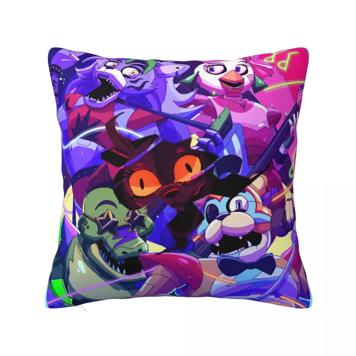 Five Nights Horror Game Pillowcase Soft Polyester Cushion Cover Gift Cartoon Freddys Throw Pillow Case Cover Home 40*40cm