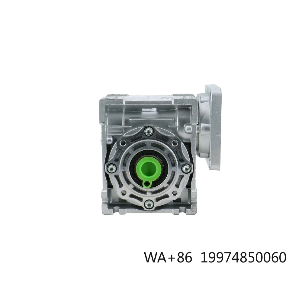 Worm Gearbox RV040 Gear Reducer 18mm Output 90 Degree Ratio 5:1-100:1 for Nema34 86mm Flange Motor Worm Reducer for Cnc