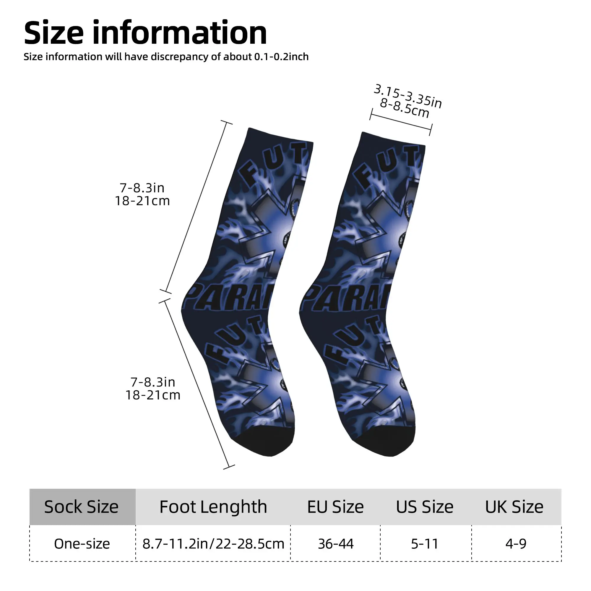 مخصص نجمة الحياة نبضات القلب فستان ساخن الجوارب رجل إمرأة دافئ مضحك الجدة المسعف طاقم الجوارب #6