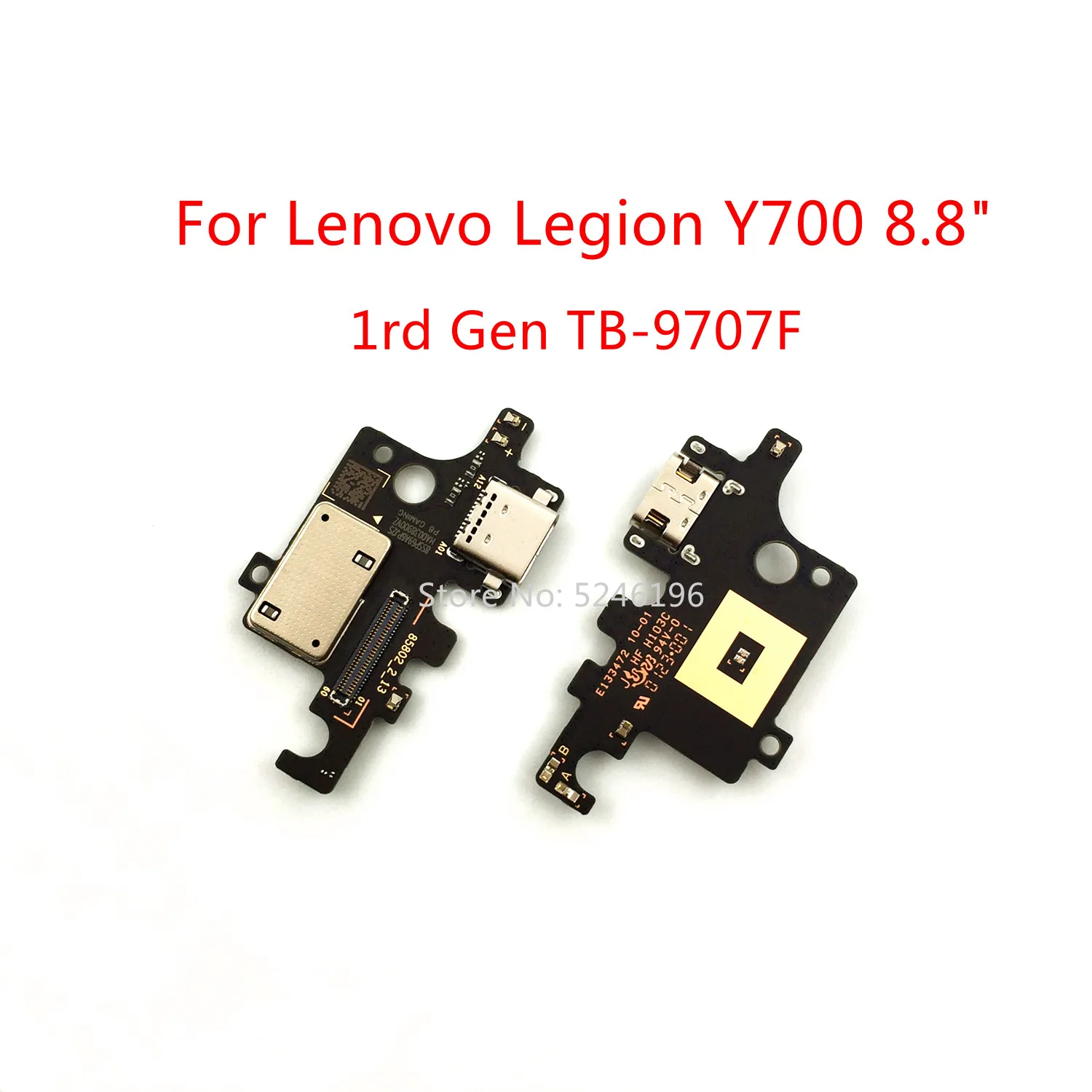 

1pcs USB Charging Port Charger Base Connector For Lenovo Legion Y700 1rd Gen 8.8" TB-9707F Replace Part.