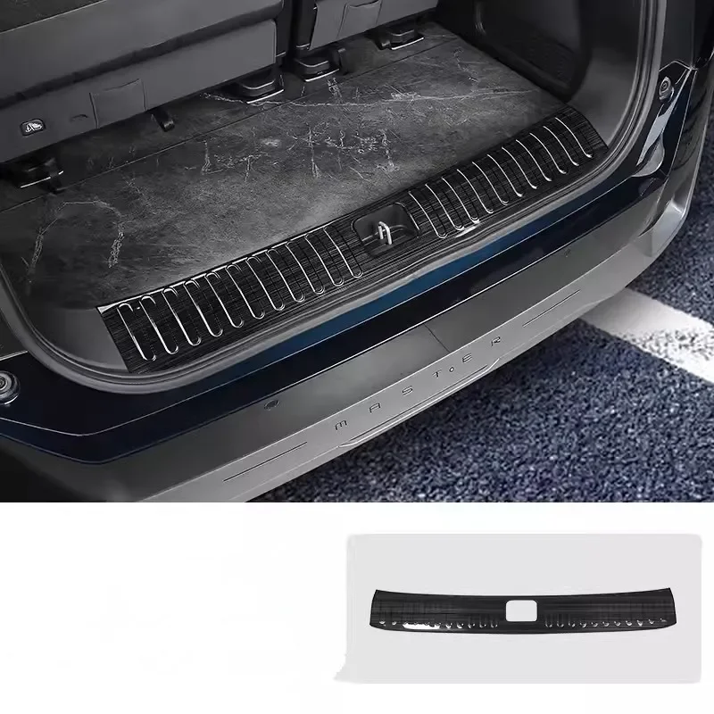 For GAC Trumpchi M8 2023-2024 Trunk guard Tailgate guard Threshold strip Car Accessories Anti-Collision protection