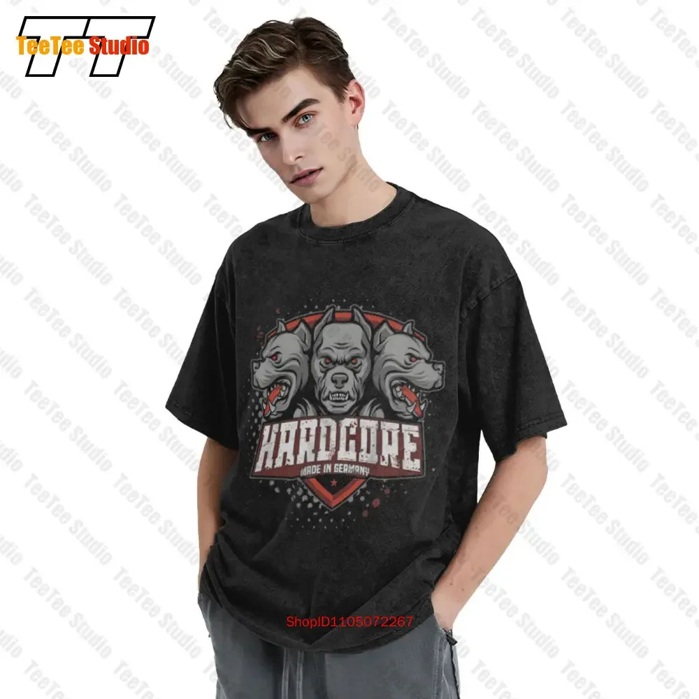 Hardcore Dogs Vintage Oversized T-Shirt XBWP - view 3