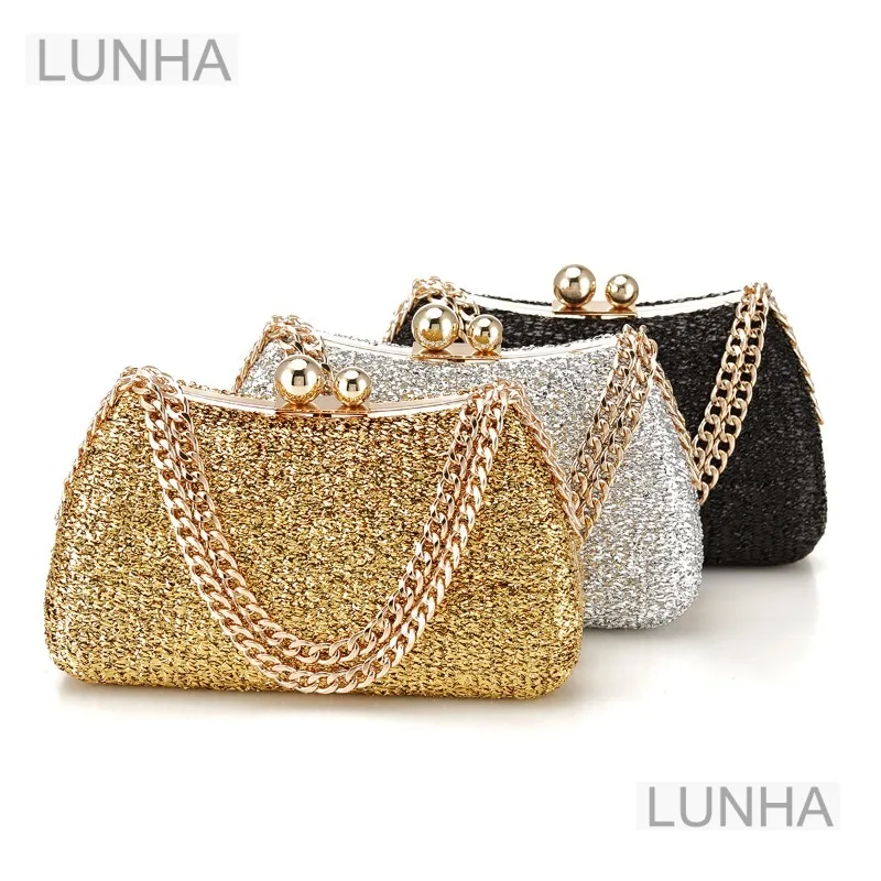 

Женский роскошный клатч-коробка с ремешком-цепочкой для вечерней вечеринки, свадьбы, ужина, кошелек, сумка на плечо