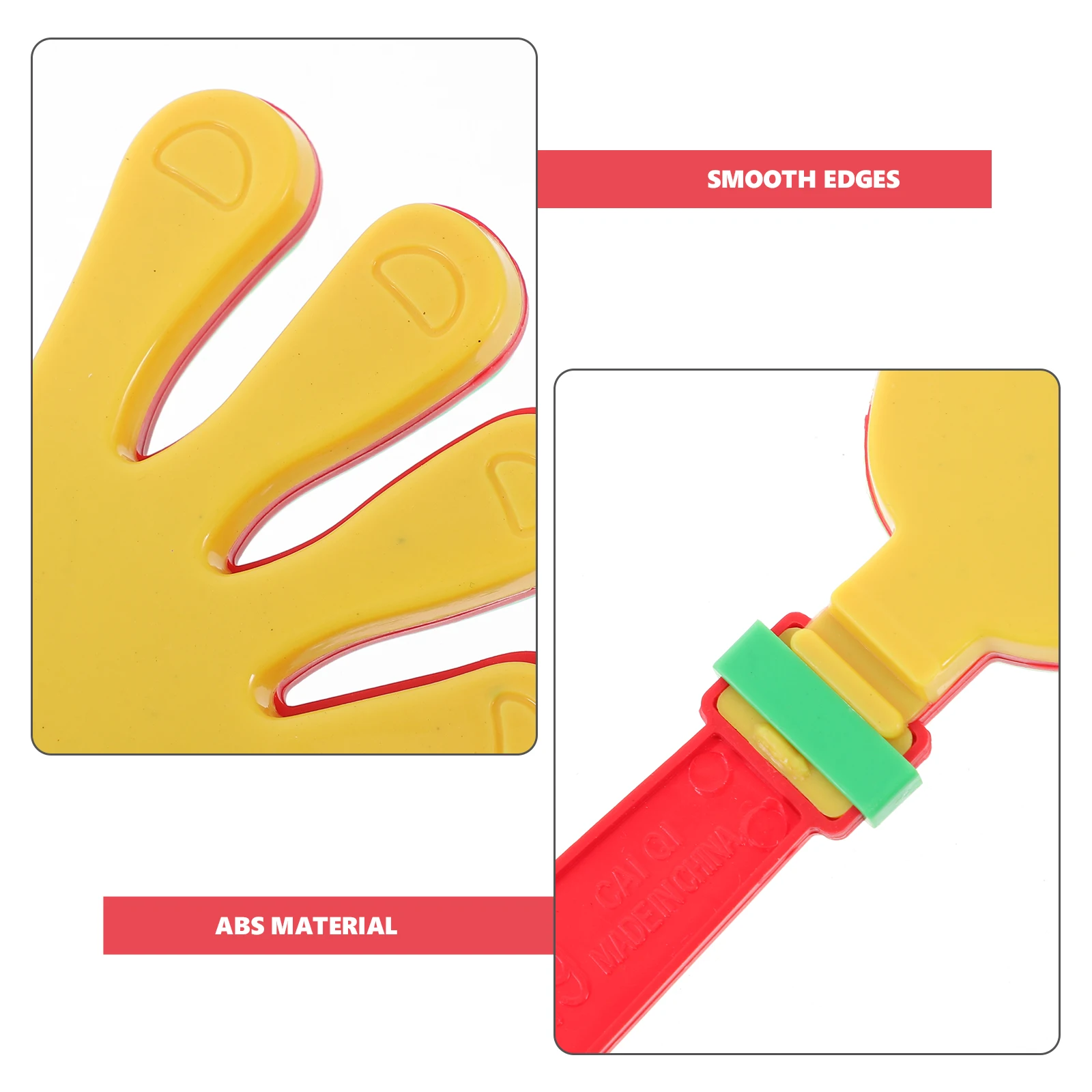 

24Pcs Hand Clappers Party Noise Makers Cheer Clappers for Sports Events Festivals Celebrations Kids Cheering Props Party Favors