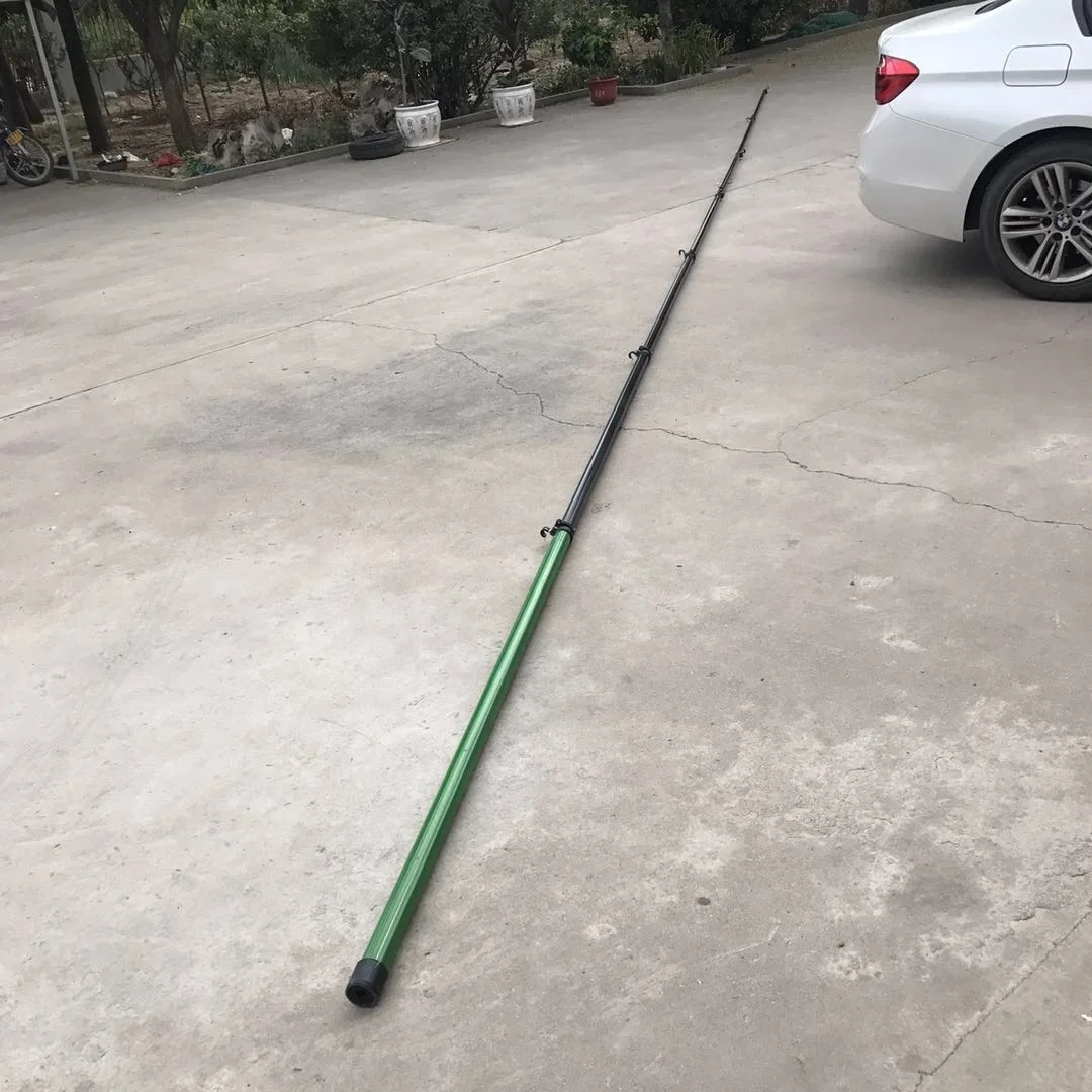 Custom 35ft 40ft 50ft 100% carbon fiber / glass fiber telescopic water fed windows cleaning pole