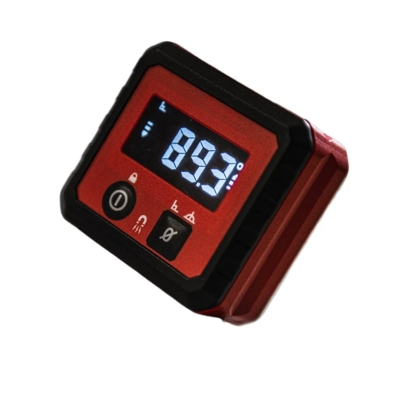 For Digital Level Protractor, Angle Meter, Inclinometer, Mini Level Meter Measurement Belt Magnetic