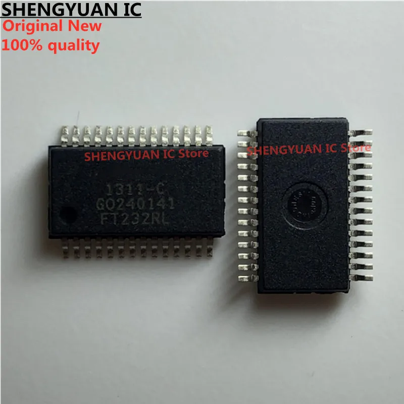 2-20Pcs FT232RL FT232RL-REEL SSOP-28  FT232R USB UART IC 100% new imported original 100% quality