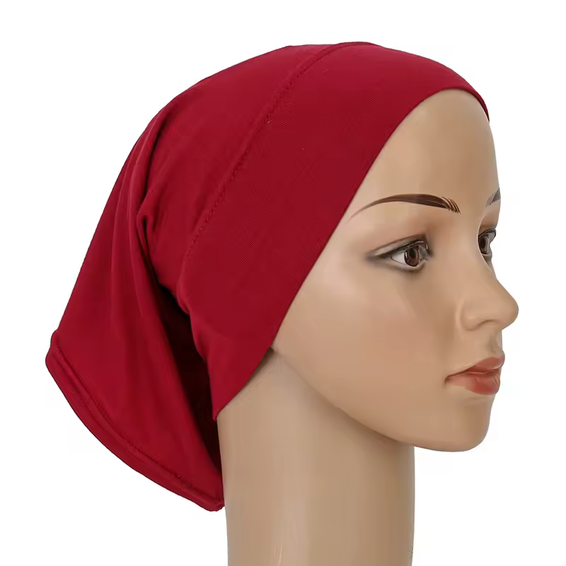 Cotton Modal Inner Hijab Undercap Muslim Turban Islam Underscarf Hijab Bonnet Soft Stretch HIjabs Tube Cap Turbante Mujer Hat - Image 28