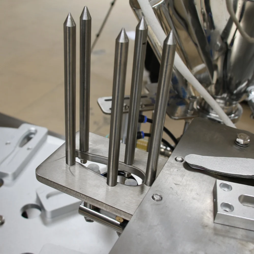 Mesin pengisi dan penyegel sendok madu putar, satu kepala, untuk sendok madu yang dapat dimakan