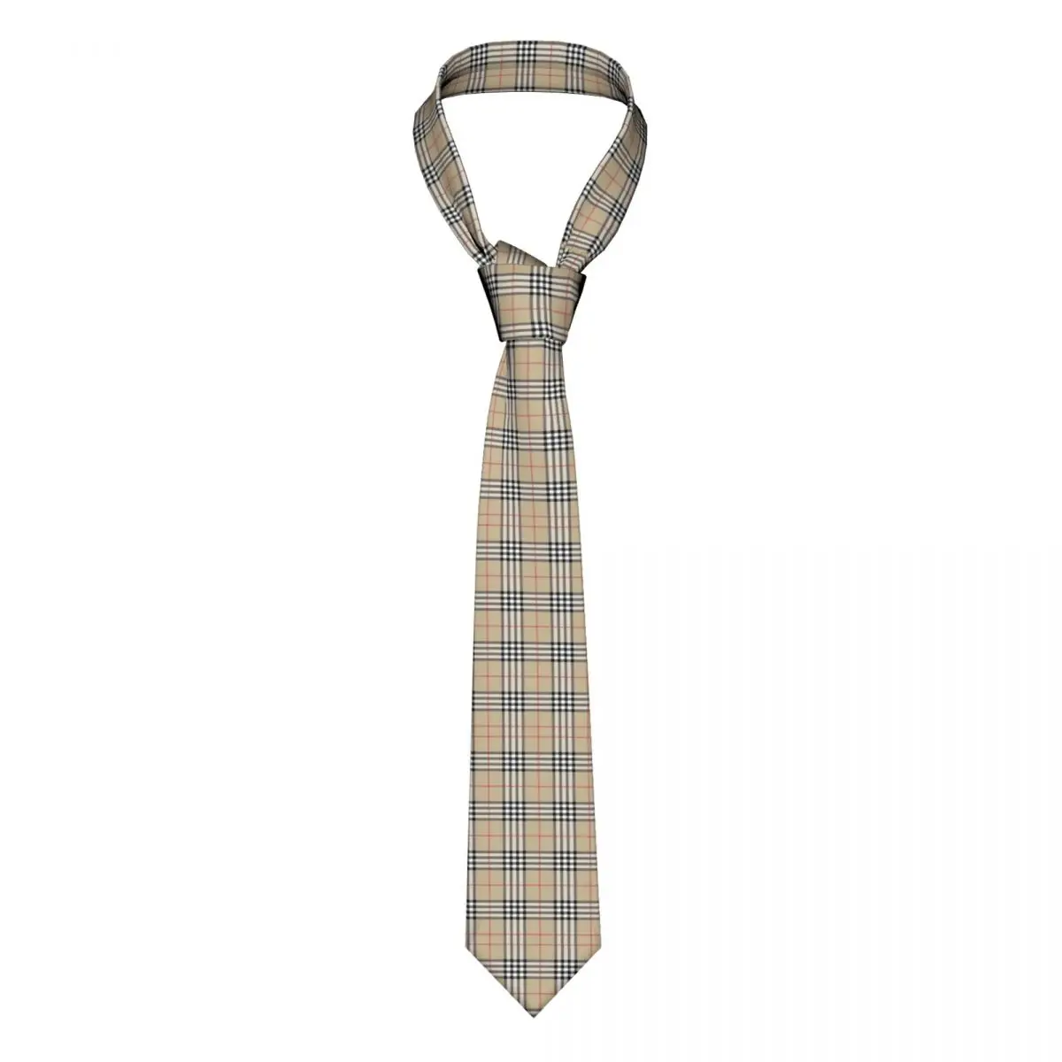 Classic Scottish Tartan Plaid Necktie Men Women Skinny Polyester 8 cm Narrow Checkered Neck Tie Suits Accessories Cravat Busines