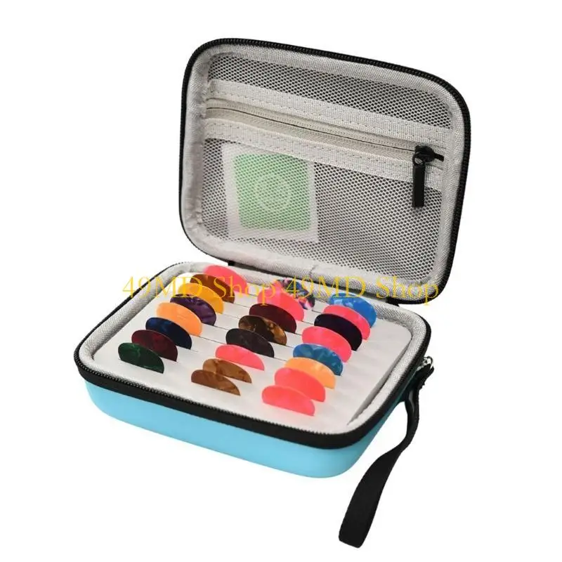 

49MD Guitar Pick Holder Case Universal Picks Heress Box Anticratch Bag Splashpression Protective Mout с Lanyard