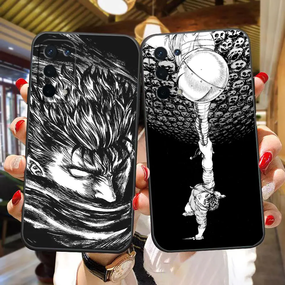 

Berserk Guts Manga Phone Case For OPPO A5X A15 A16 A17K A31 A38 A54 A55 A57 A58 A60 A73 A74 A76 A78 A92 A93 A94 A98 Case Shell