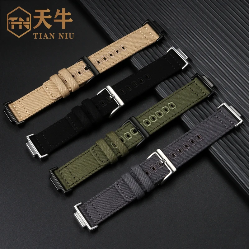 Breathable sweatproof nylon watch strap for Casio DW5600 GW-M5610 DW-5610 GW5000 16mm fashion fabric unisex universal watchband