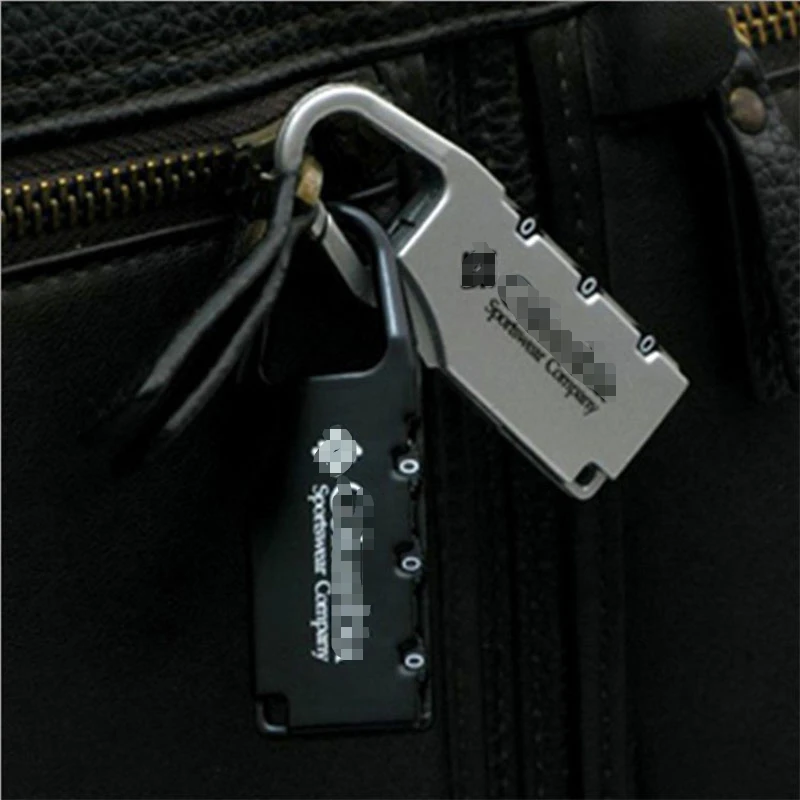 1PCS Alloy Combination Code Number Lock Padlock Luggage Lock for Zipper Bag Backpack Handbag Drawer Cabinet Gift