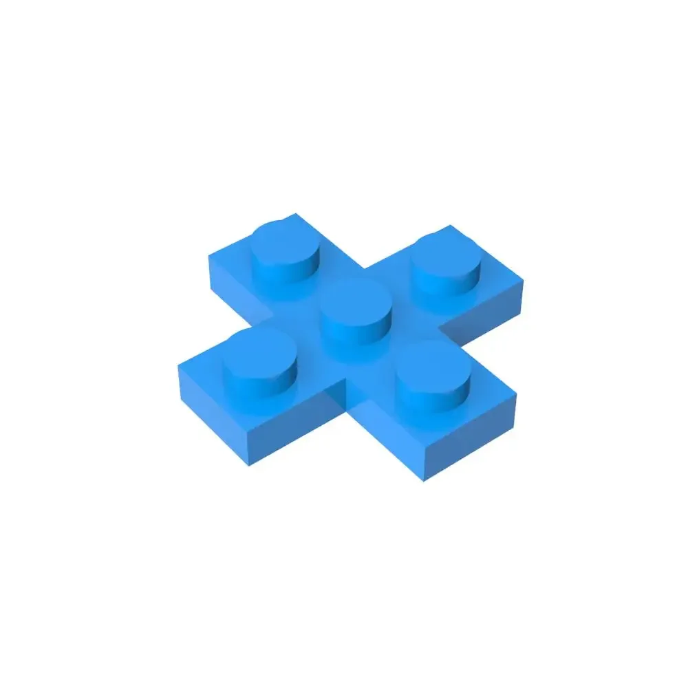 

Gobricks 1 Pcs MOC Plate 3 x 3 Cross Bricks Compatible With 15397 Model Building Blocks Parts Children Assembles Puzzle Toys