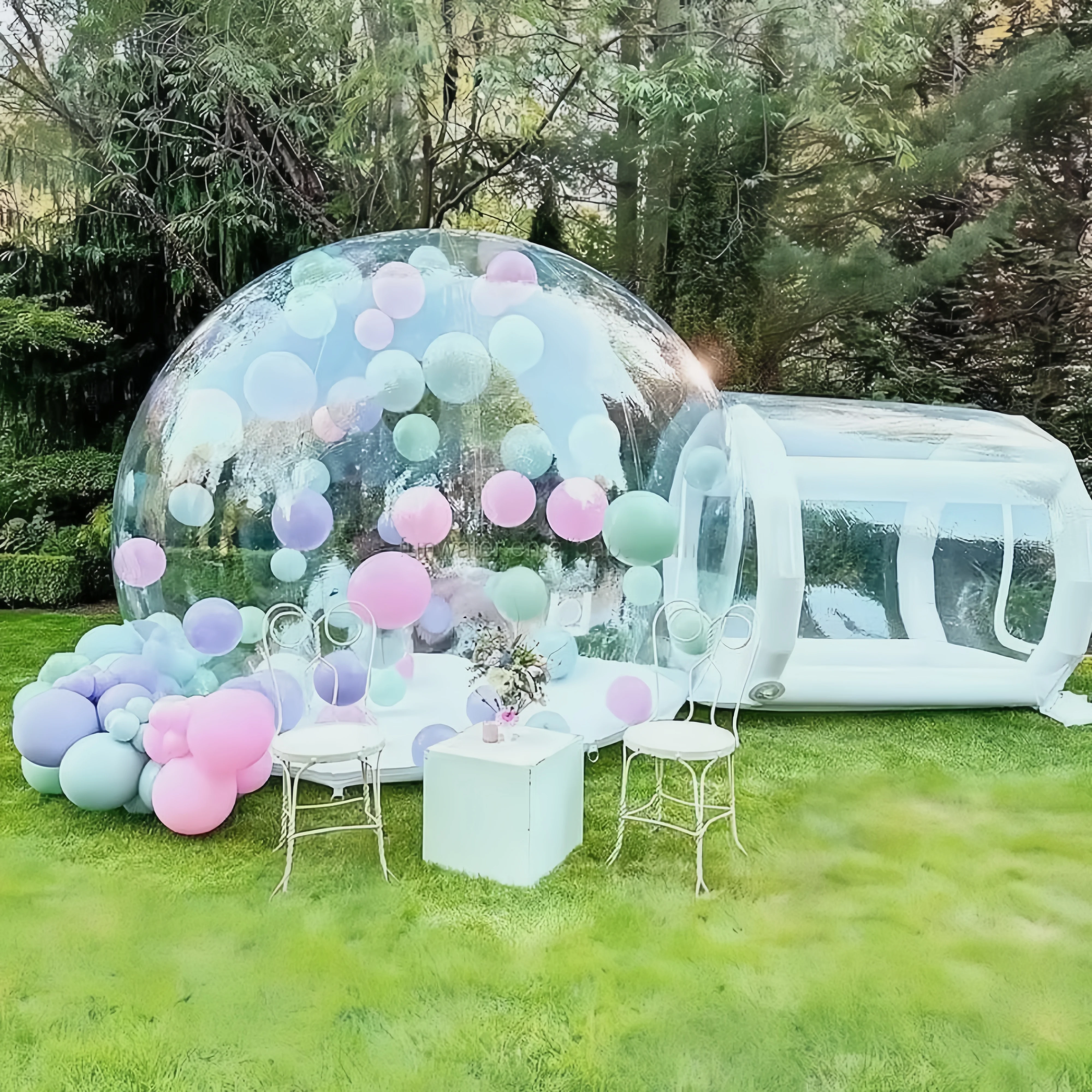 

Inflatable White Bounce House Castle Bounce House Castle Commercial Grade Wedding for Children Party Wedding