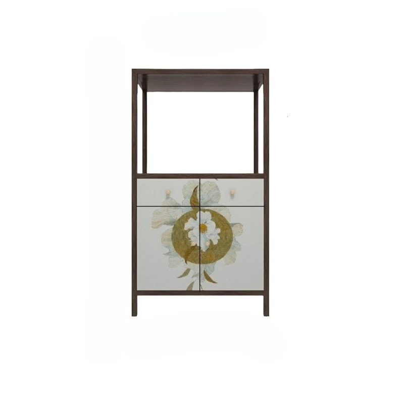 

Новый многофункциональный стеллаж для хранения из китайского ясеня, шкаф для гостиной, крыльца, ретро, твердая древесина