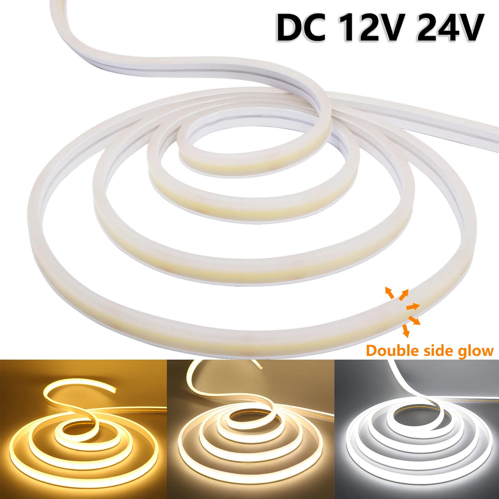 fita-led-cob-12v-24v-a-prova-d'Agua-com-brilho-duplo-lado-a-lado-320-leds-m-luz-neon-flexivel-de-alta-luminosidade-3000k-4000k-6000k-iluminacao-linear