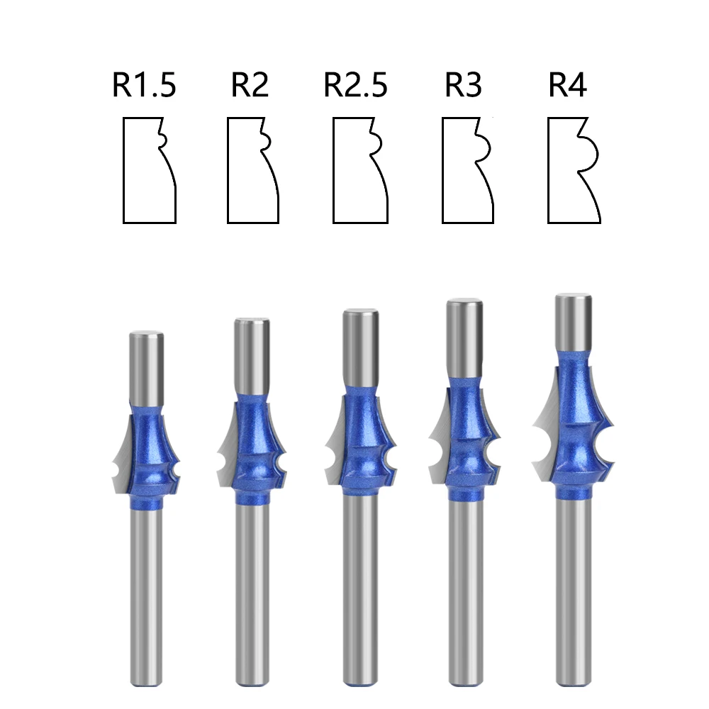 LAVIE  8mm 1pc High-quality Tungsten Carbide Drawing Line Router Bit Set For Woodworking Milling Cutter H08092