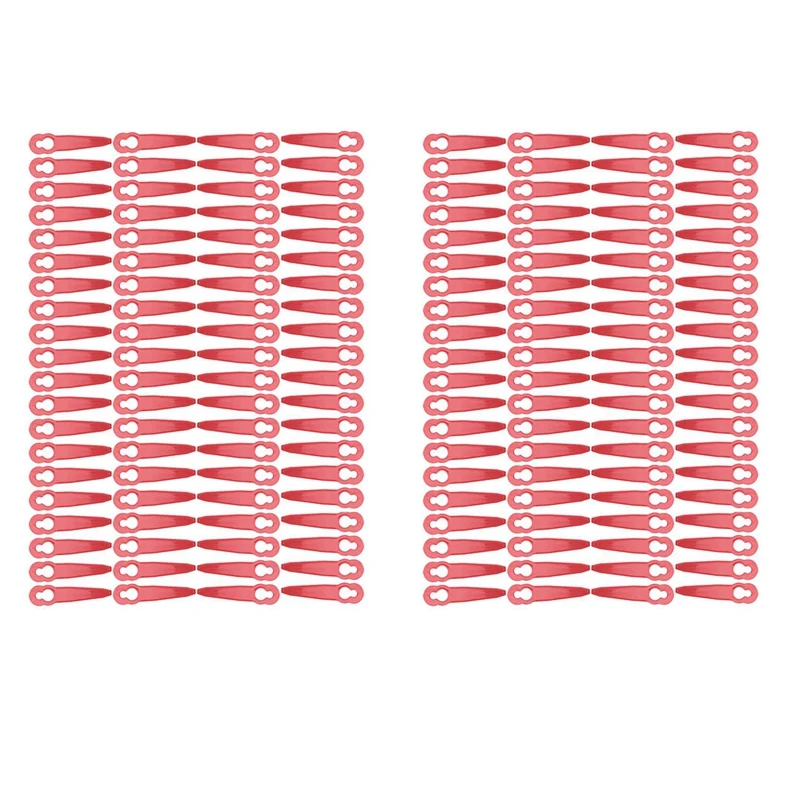 

200Pcs Replacement Plastic Blades Accessories For STIHL Polycut 2-2 FSA 45 Lawnmower Trimmer Grass Cutter