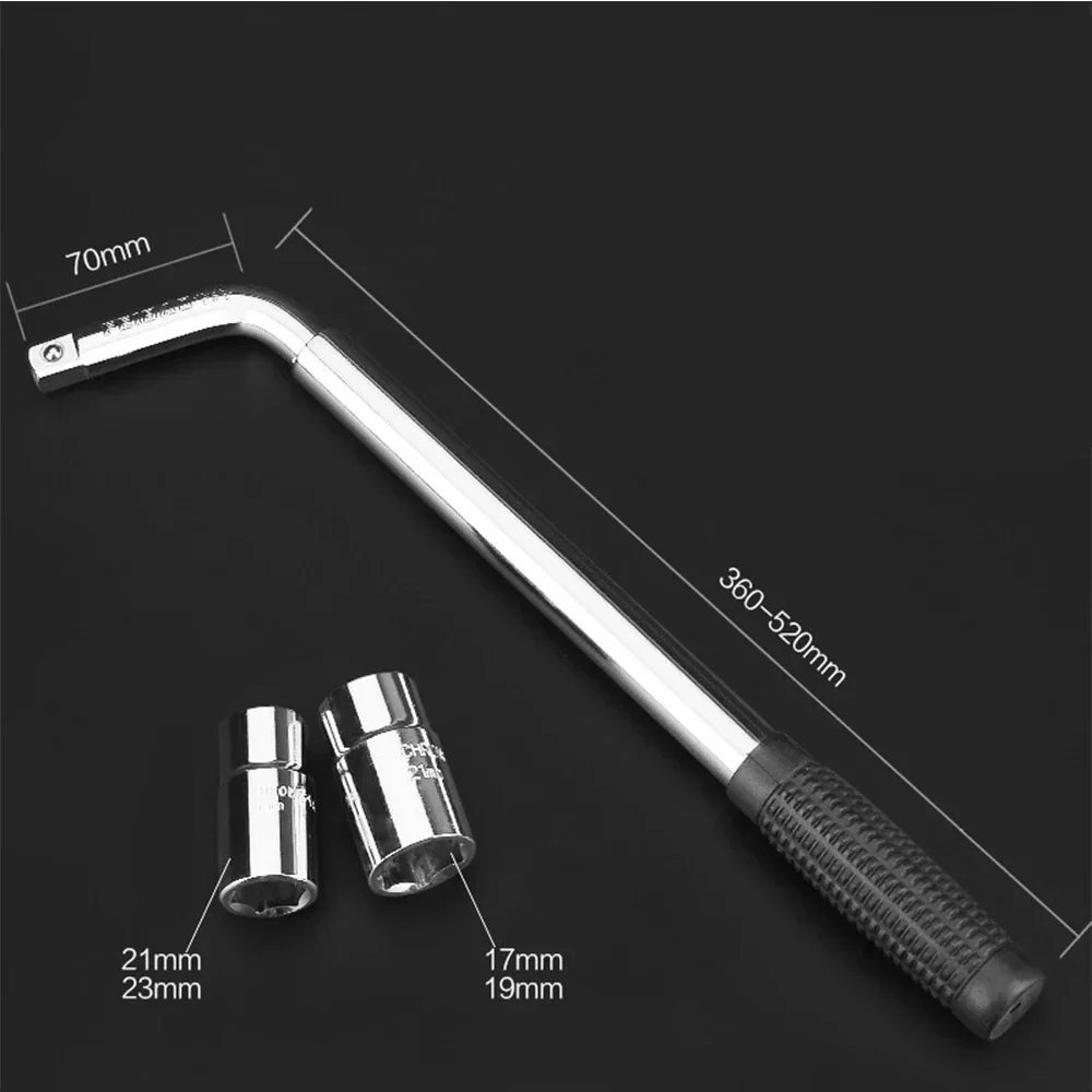 Car Hand-held Disassembly Tool Cross Wrench Auto Tyre Remover Socket Wrench Car Repair Tools Spanner Tire Replacement Tool