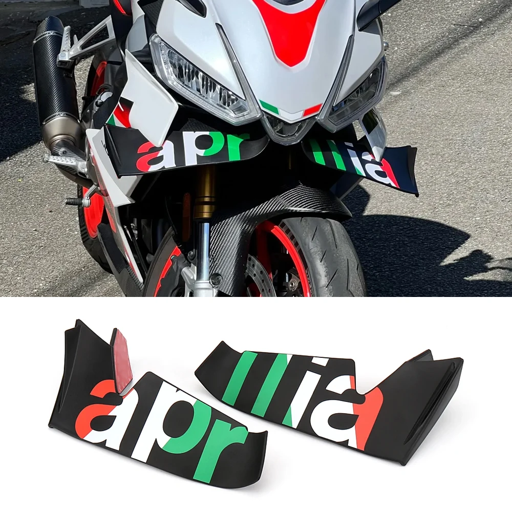 

New For Aprilia RS 660 rs660 rs 660 RS660 Motorcycle Accessories Windshield Wing Fairing Front Aerodynamic RS660 Spoiler Winglet
