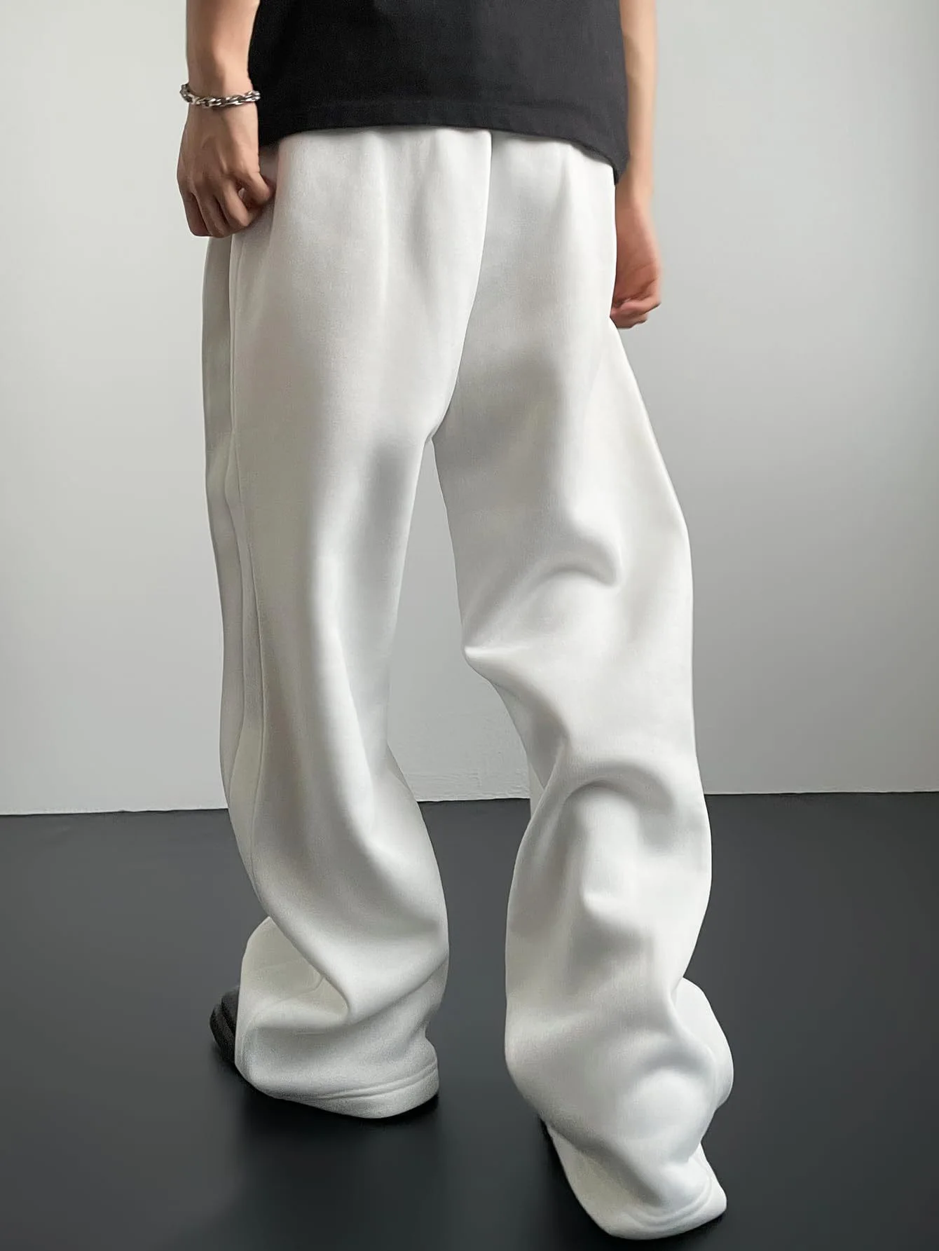 بنطال رياضي فضفاض مناسب للركض Y2K جمالي مستقيم الساق بنطال هيب هوب كارجو للصالة الرياضية الخارجية #5