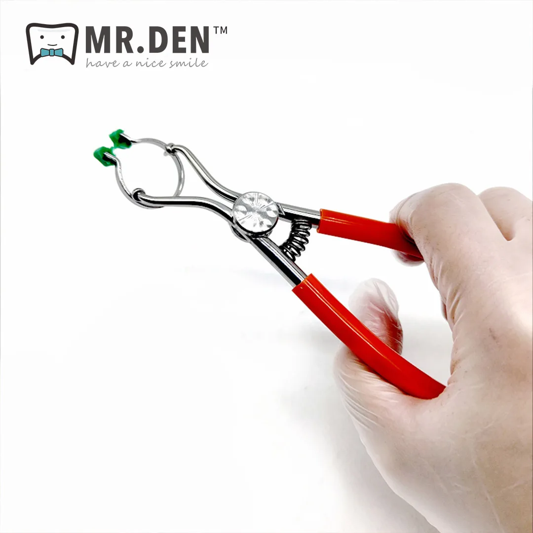 PEOLANKG Dental Lab Orthodontic Plier Bean Flap Forming Piece Special Dedicated Pliers for Watercress sheet rubber Tool