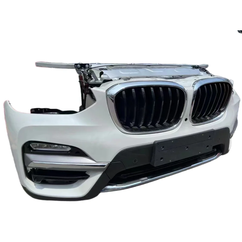 For X3 G08.G01/X4 G02 Front Bumper Assembly with Radiator & Headlights-High Quality  Bolt-On Installation 6-Month Warranty
