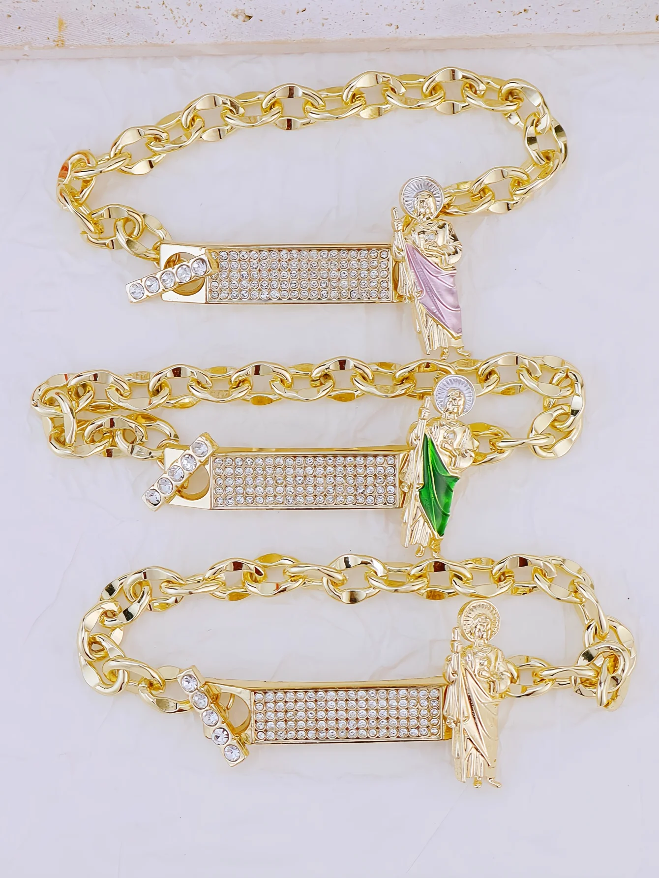 Fashion Simple St. Jude Bracelet Women\'s St. Judas Saint Jude Bracelet Religious Element Jewelry