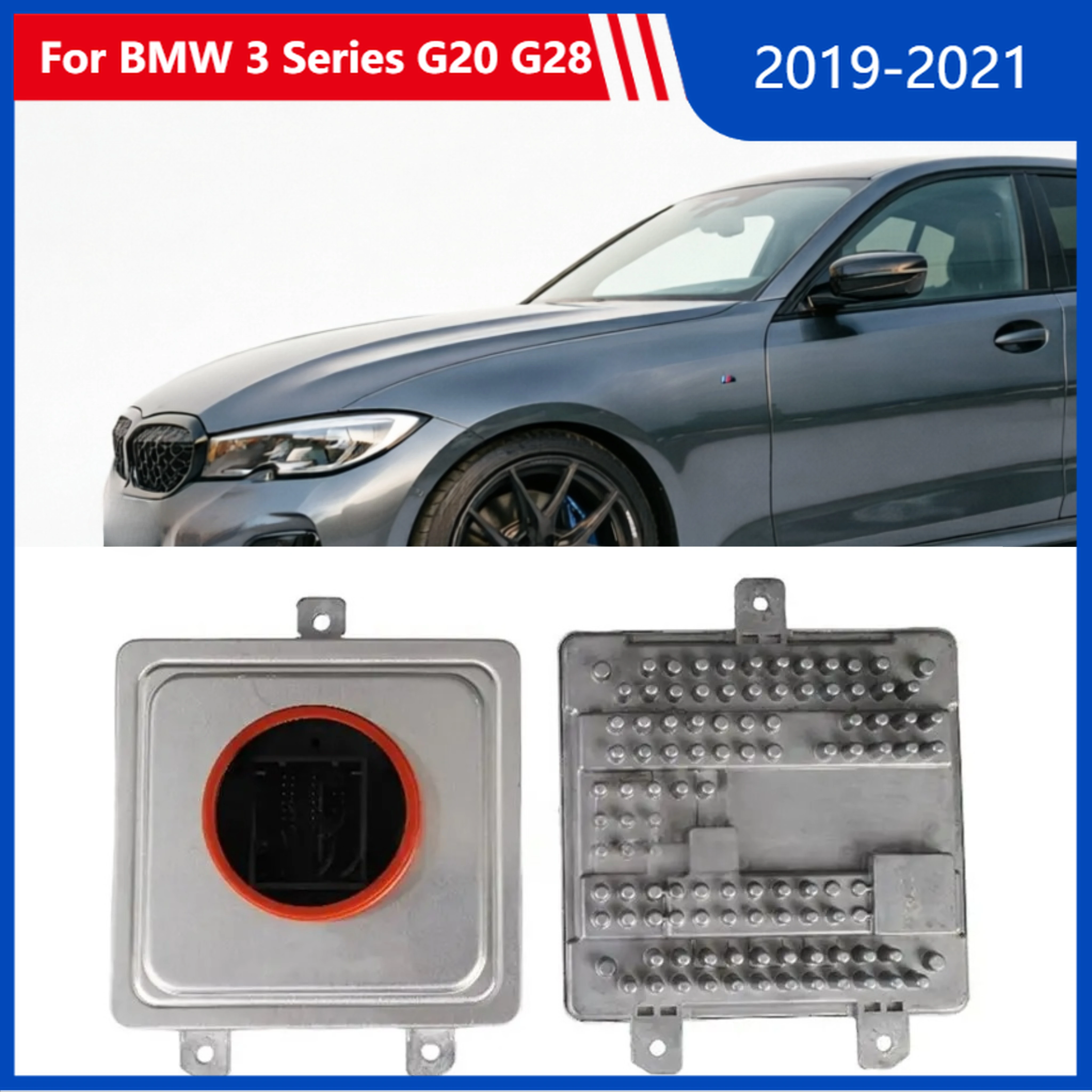 

For BMW 3 Series G20 G28 2019-2021 63117933360 63117933359 without AFS DRL LED Headlight Control Ballast Module Car Accessories