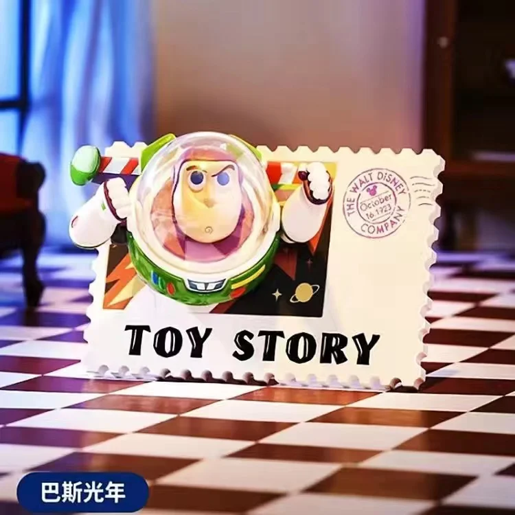 حقيقية ديزني 100 الذكرى خمر Stamps صندوق أعمى مغناطيس الثلاجة جمع زخرفة تذكارية هدايا عيد الميلاد #3