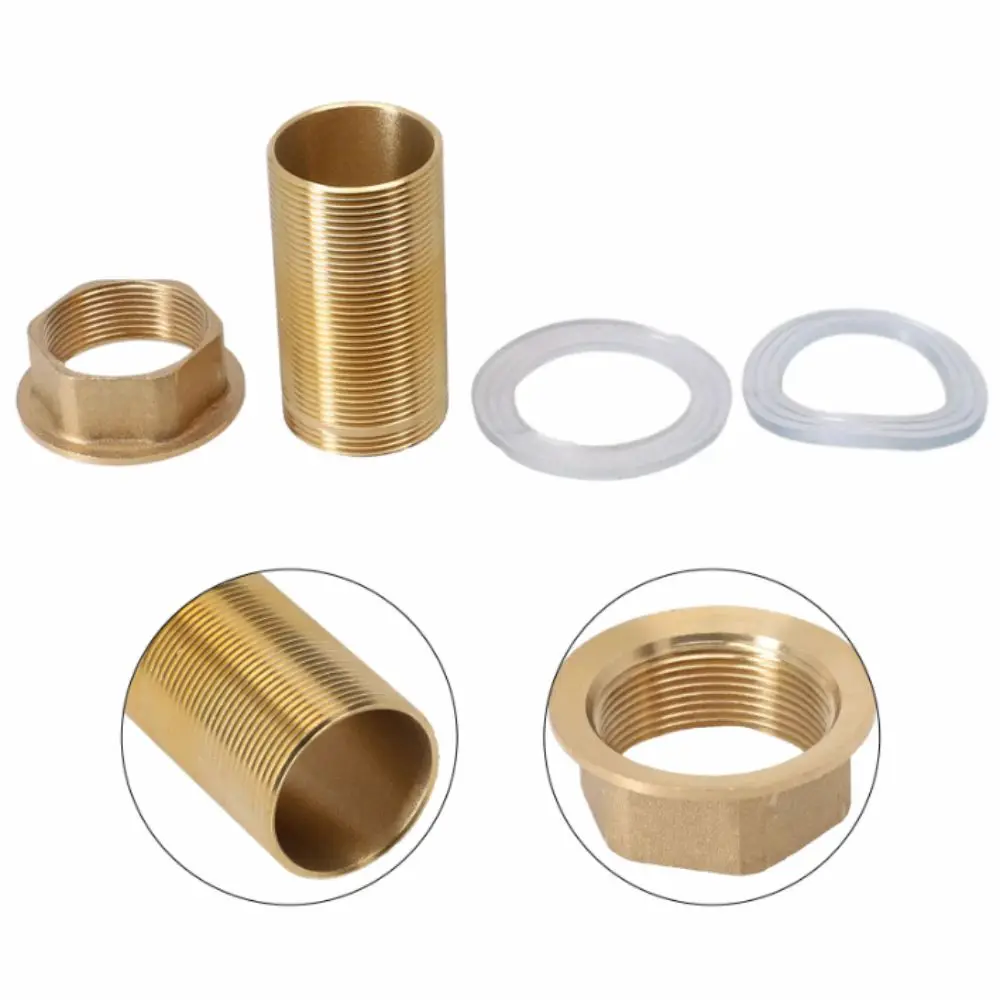 Stainless Steel Faucet Fixed Foot Extension Nut Hot Cold Water Tap Repair Nut 30 Plus Filament Faucet Accessories