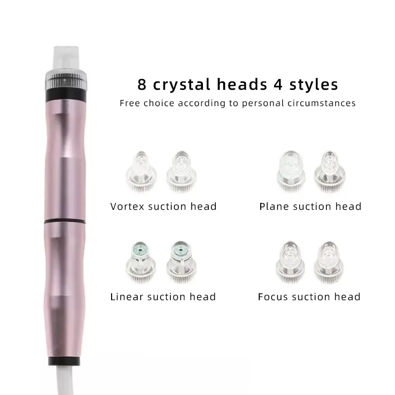 2024 Portable Blackhead Clean Beauty Machine Spray Water Suction Injection Hydro Jet Skin Rejuvenation Oxygen Facial Care Tools