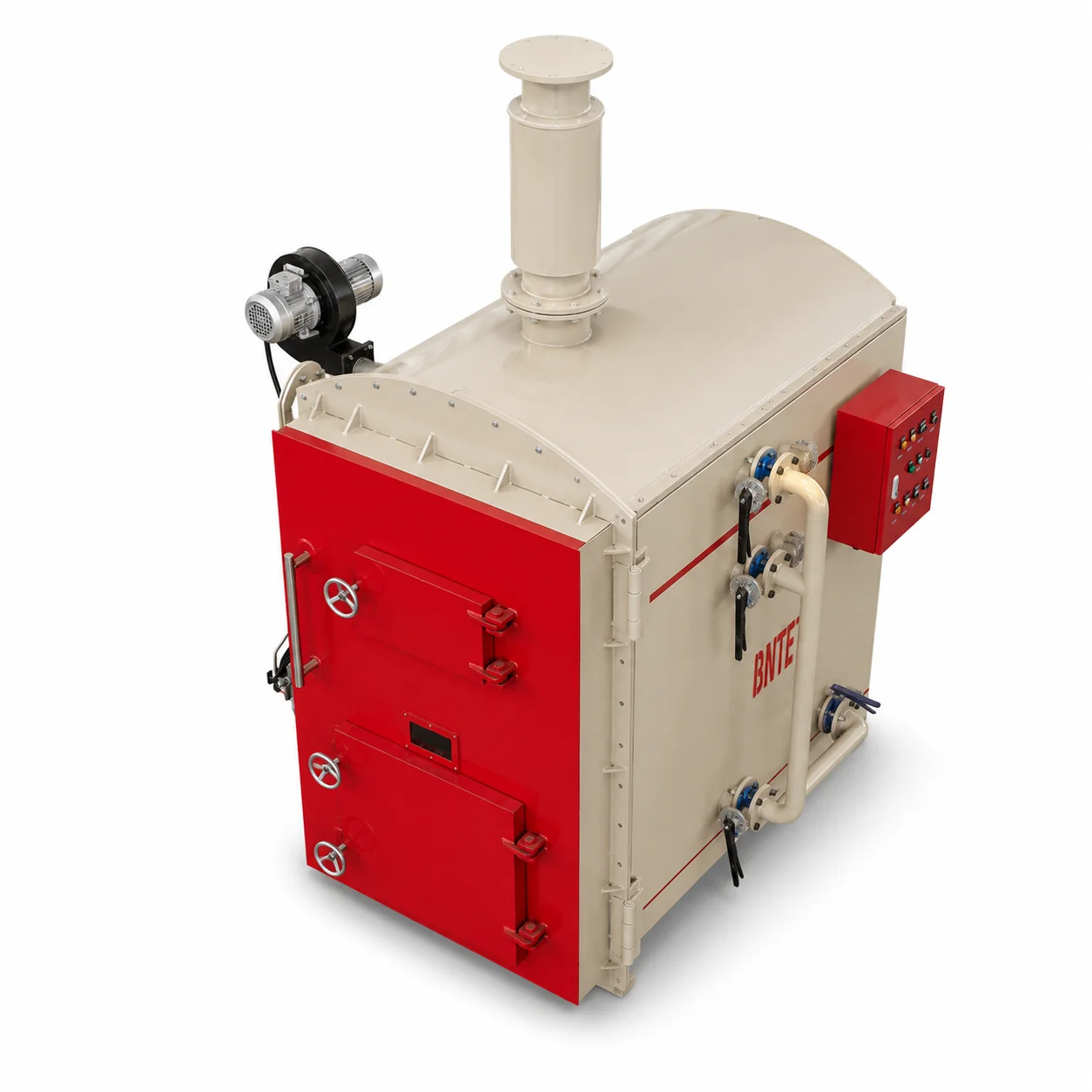 Premium Smokeless Silent Pet Cremation Incinerator with Ash Collector Dual Fuel 20-30kg Capacity for Dogs and Cats