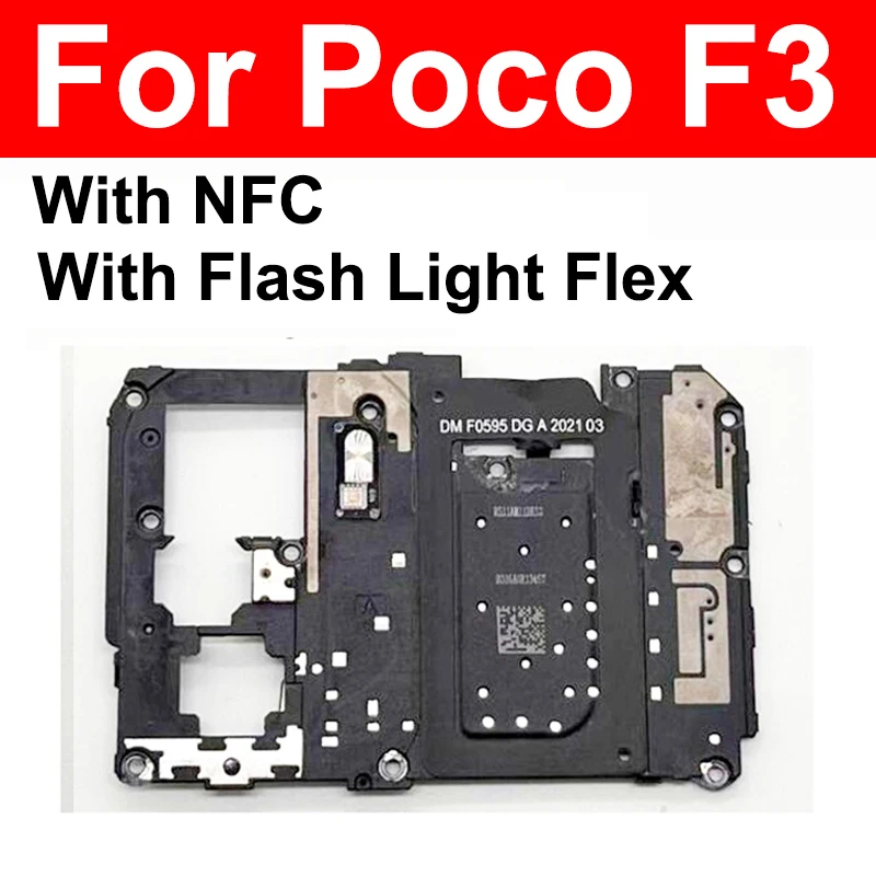 Antenna Mainboard Cover For Xiaomi Pocophone POCO F3 GT F4 F4 GT Signal Motherboard Cover with NFC Back Frame Shell Main Board