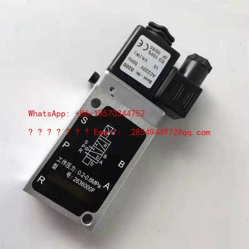 L      Pneumatic Cylinder Plate Solenoid Valve F5210 F5250 Solenoid Directional Valve Air Valve AC220V DC24
