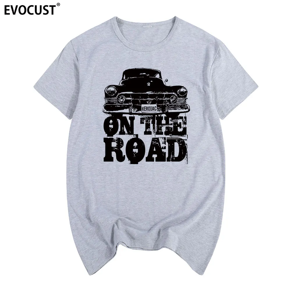 on the road Jack Kerouac T-shirt Cotton Men T shirt New TEE TSHIRT Womens unisex Fashion