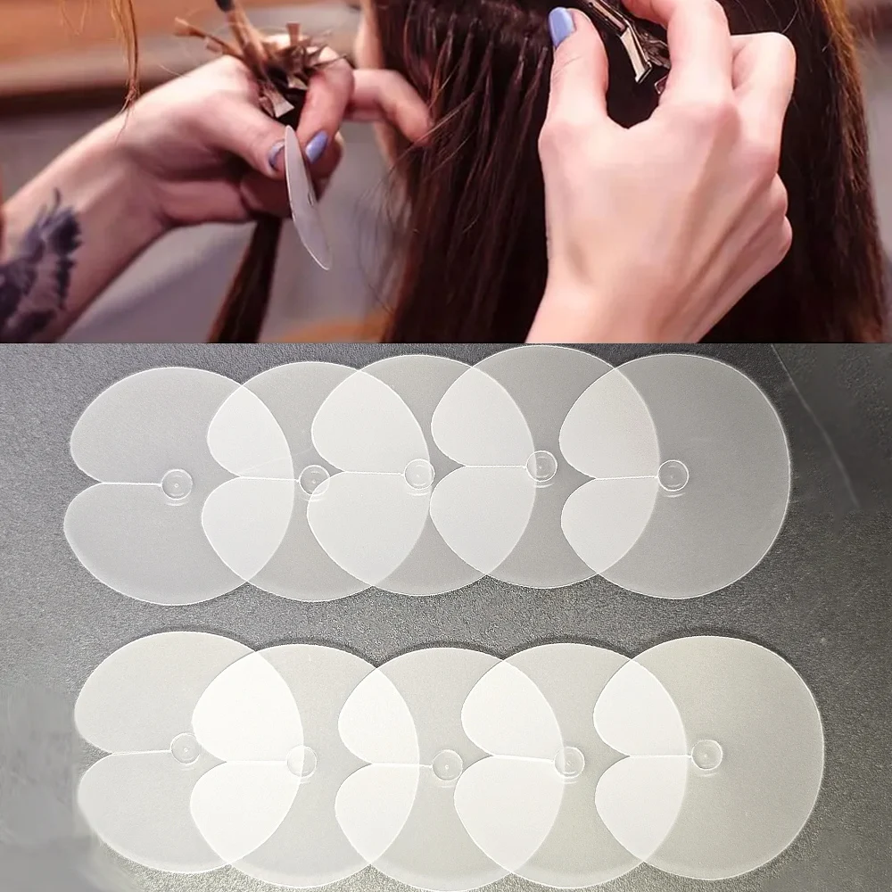 

VADES 10/25/50/100PCS No scale hair extension tools hair extension heat insulation pieces Wig Installation kit set toolS