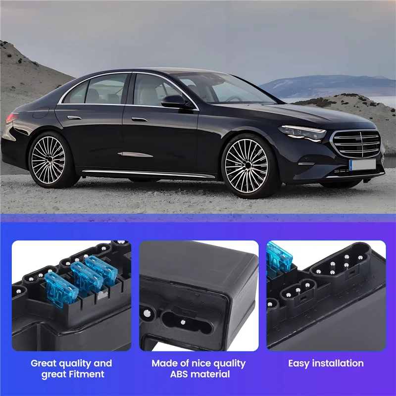 

Excellent-Car Fuse Box Relay Unit For Mercedes-Benz E-Class Saloon W210 S210 E430 SLK R170 2105400472