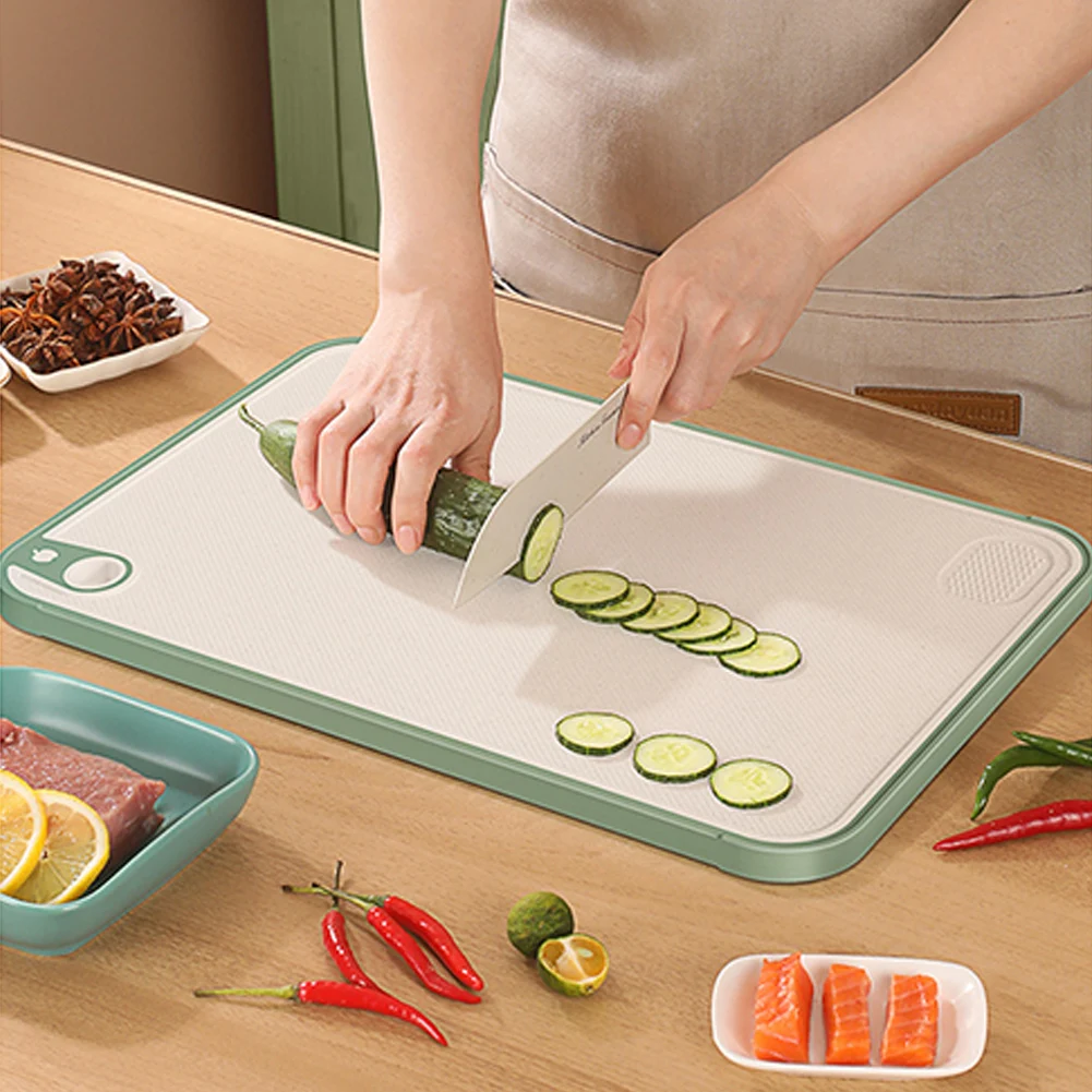 

Разделочная доска с отверстиями для подвешивания, многофункциональная разделочная доска для еды для домашней кухни