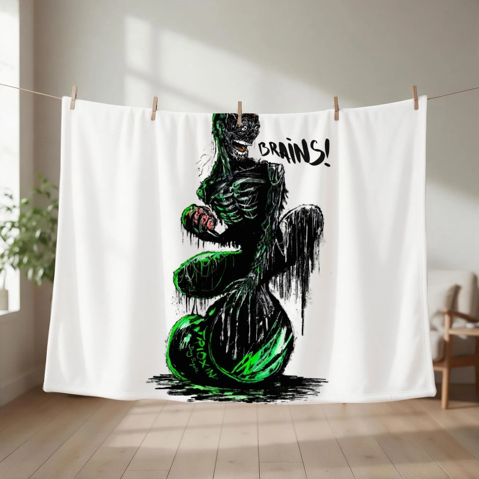 Tarman Brains Delight Throw Blanket For Decorative Sofa Weighted manga For Baby Blankets