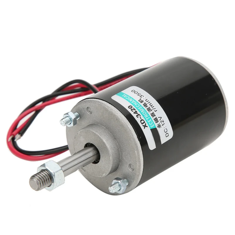 XD-3420 12V 3500RPM Permanent Magnet DC Motor,24V 7000 RPM High Speed Motor,30W Miniature Motor,DC Speed Regulating Motor