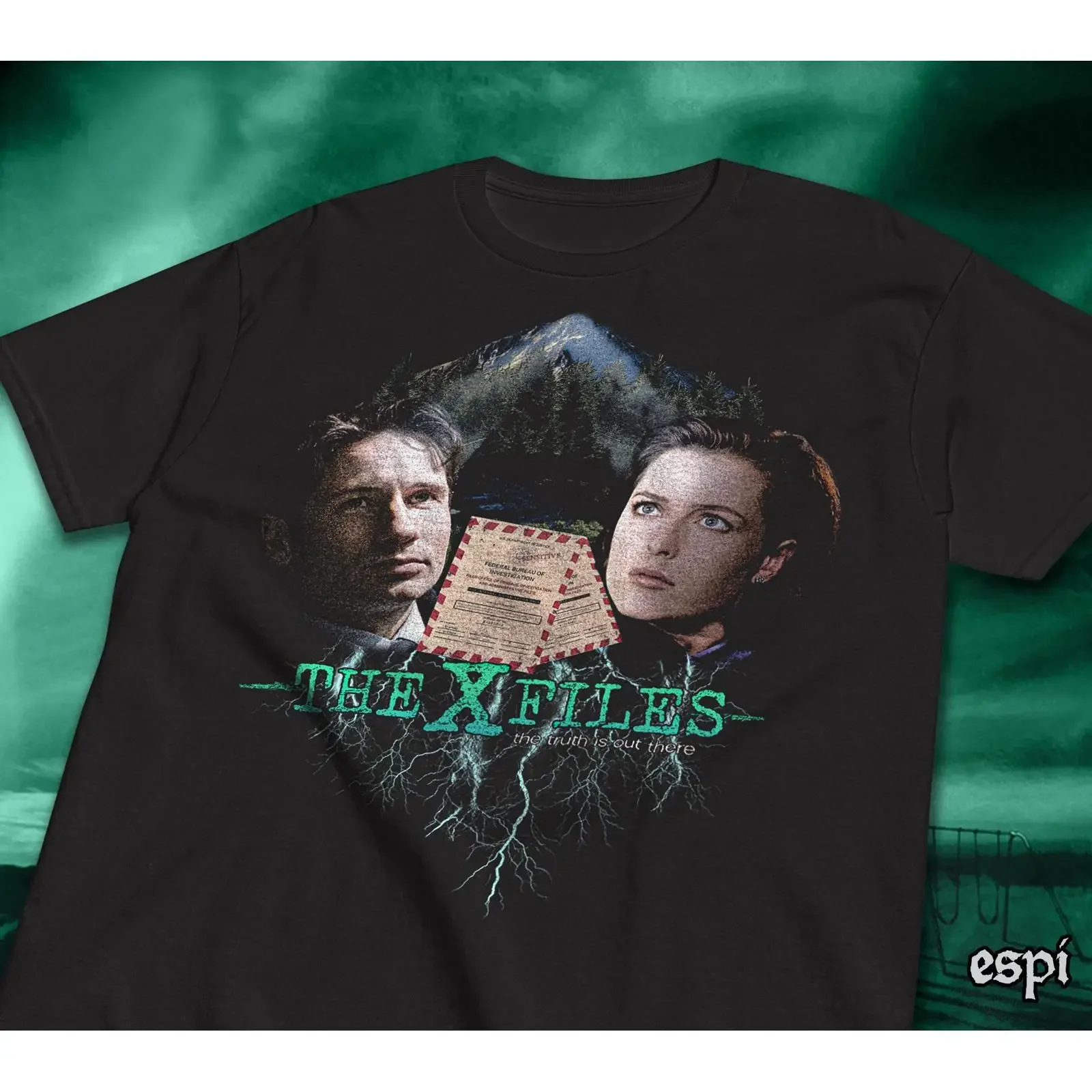 The X Files T Shirt Truth Is Out There vintage Washed Soft Breathable Comfortable streetwear fashion Top For Everyday Wear