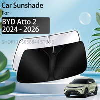Car Summer Sunshade For BYD Atto 2 Accessories 2025 Yuan Up 2026 S1 Pro 2024 Front Windshield Vehicle Sun Visor Protector Parts