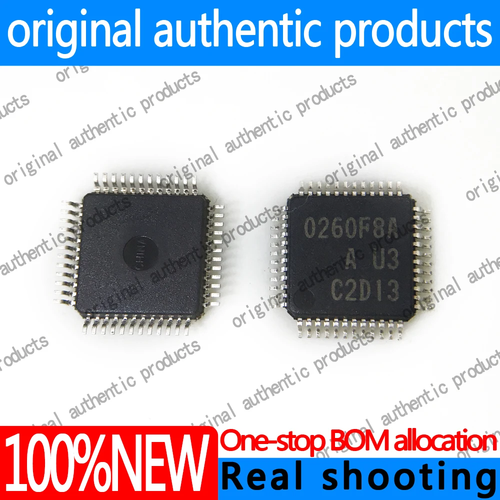 1/5/10/30PCS(New) M30260F8AGP lettering:0260F8A QFP48 Single chip microcomputer chip
