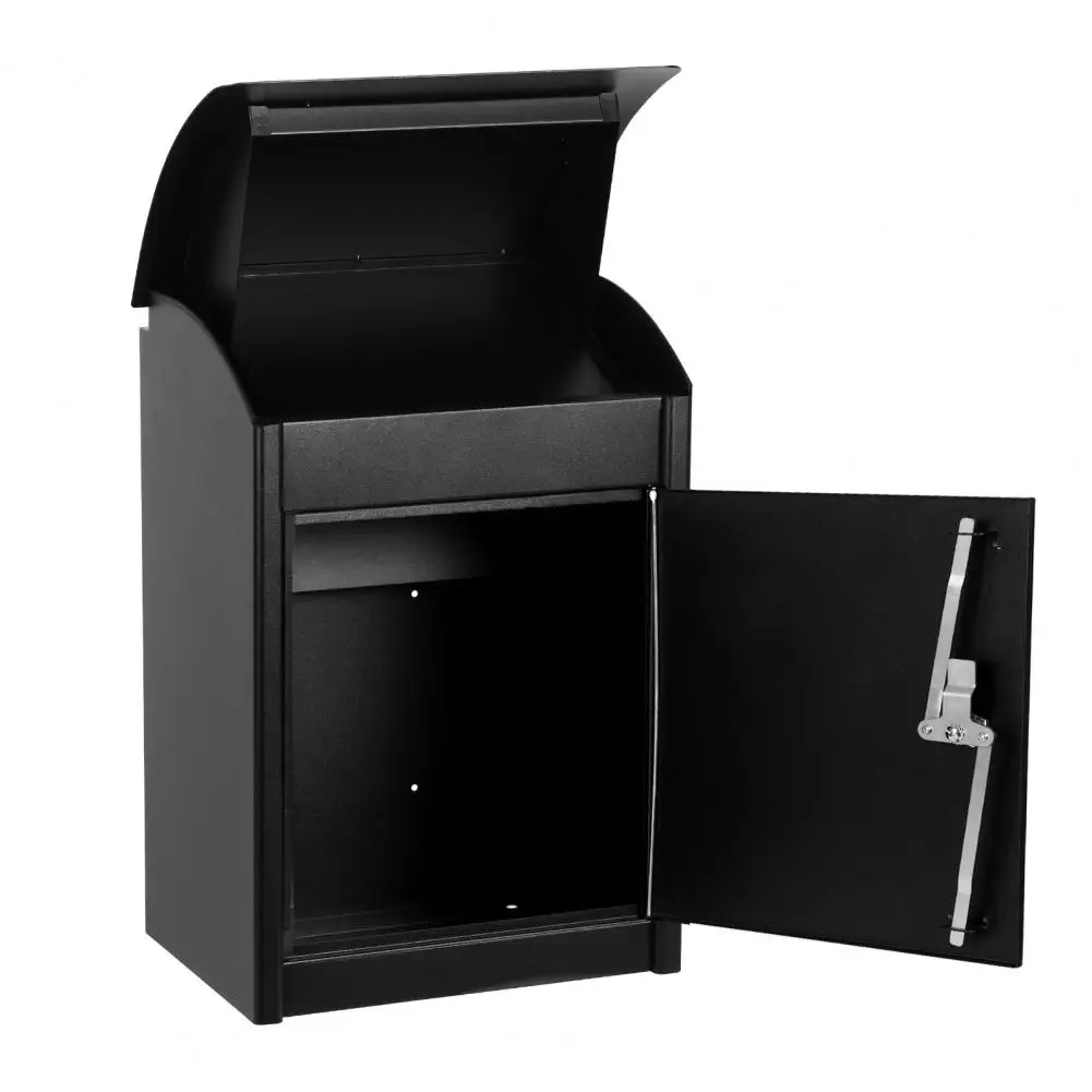 

Package Delivery Box For Outside Extra Large Mailbox For Parcel Wall Mounted Lockable Delivery Box With Anti-Theft Baffle