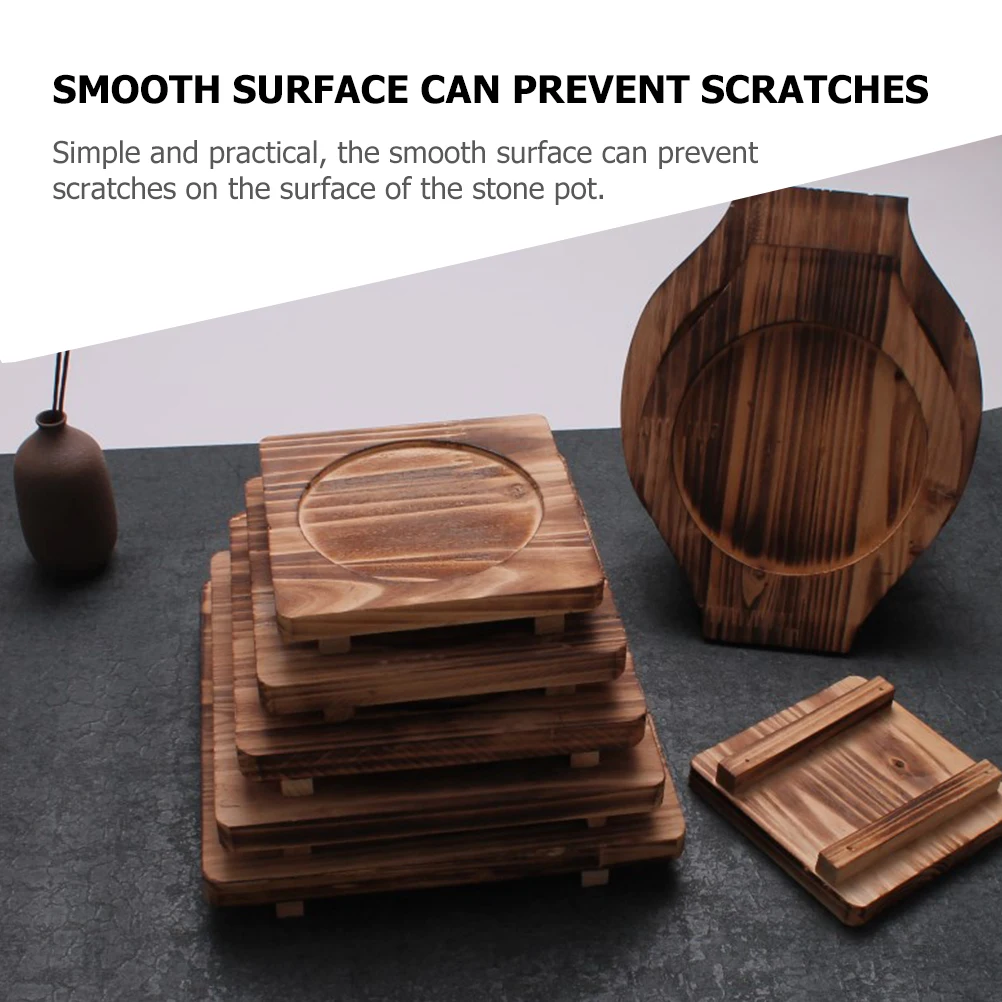 

Stone Heat Insulated Pad Pot Mat Heat Resistant Placemat For Casserole Bowl Kitchen Gadget Anti-Scalding Pad