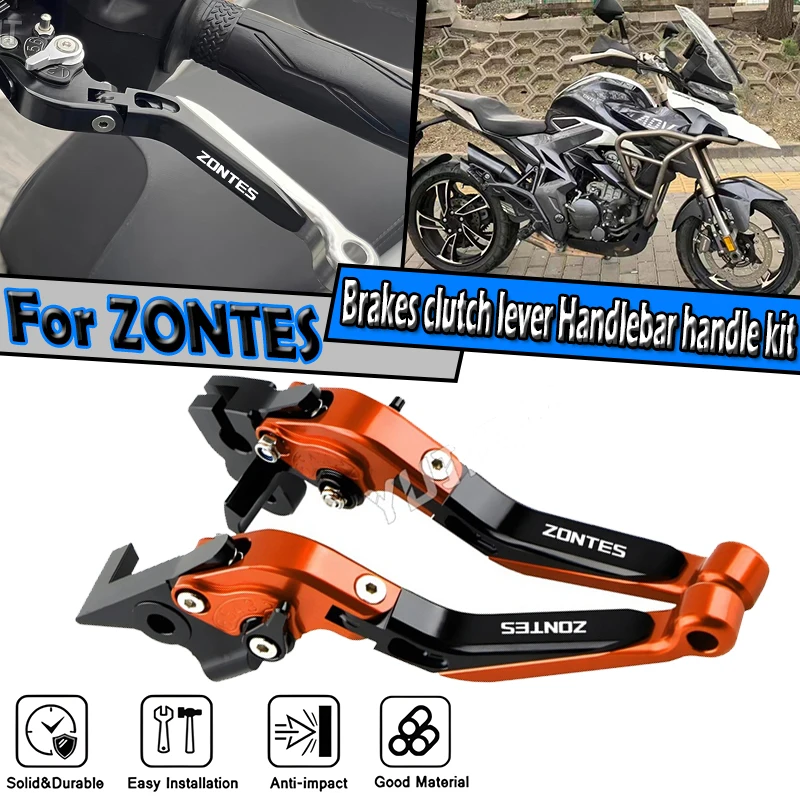 For Zontes G1 125 ZT125 ZT125U ZT310 ZT310R ZT310X ZT310T ZT310V Brakes clutch lever Handlebar handle kit